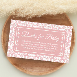 Cartão De Informações Cielito Lindo Papel Picado Shower Books for Baby