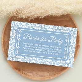 Cartão De Informações Cielito Lindo Papel Picado Shower Books for Baby