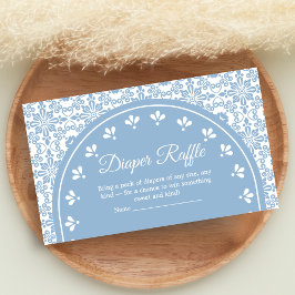 Cartão De Informações Cielito Lindo Papel Picado Shower Diaper Raffle