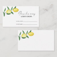 Citros limões - adivinhem quantas gotas de limão