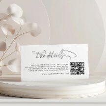 Cód. QR da Caligrafia Preta e Branca