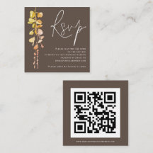 Código QR de Casamento de Casamento de Terras Terr