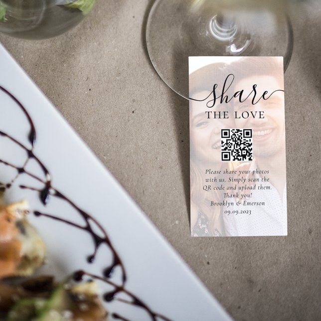 Cartão De Informações Código QR de Solicitação de Compartilhamento de Fo (Criador carregado)