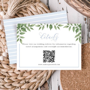Cartão De Informações Código QR Horizontal da Imagem Horizontal do Hydra