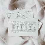 Cartão De Informações Coloque O Tíquete Do Chá Do Casal Do Bar<br><div class="desc">Este é um cartaz do rifle da garrafa de chá do bar com belas bebidas aquáticas e uma elegante separação de fontes. // Para itens correspondentes, visite a coleção "STOCK THE BAR" na loja Sinceramente by Nicole Zazzle. * Se você gosta deste design, mas não o vê disponível para algo...</div>