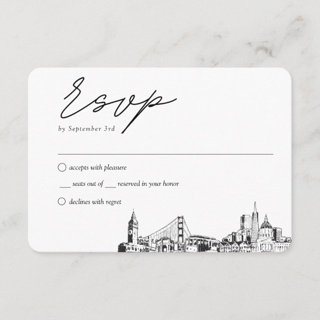 Cartão De Informações Confirmação de Casamento Tradicional em São Franci (Frente)