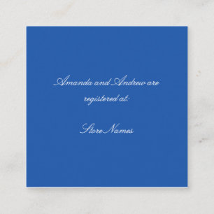 Cartão De Informações Conjunto de Painel de Chuva de Noiva em Chinoiseri