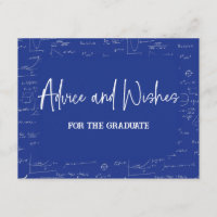 Conselhos e Desejos Azuis para o Graduado