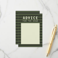 Conselhos para o Graduado Listras Esportivas Verde
