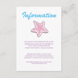 Cartão De Informações Conto de Fadas Romântico Informações Temáticas de 