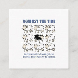 Cartão De Informações Contra o Lado