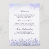 Convidado de Informações de Detalhes de Casamento 