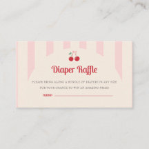 Coquette Cherry na Fralda superior Raffle