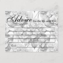 Cor de água floral negra da cinza branca Elegante