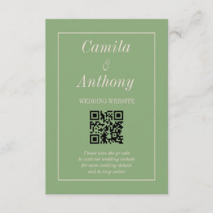 Cartão De Informações Cor de rosa rosa verde retrô Y2K 70s Padrão de flo