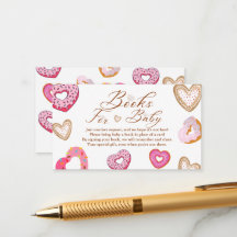 Corações bonitos rosquinhas de namorados para bebê