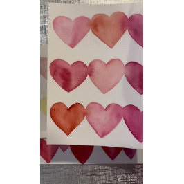 Cartão De Informações Corações Pequena Fralda de Chá de fraldas Doce Raf