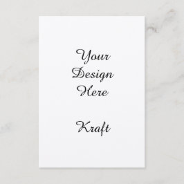 Cartão De Informações Costume