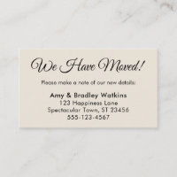 Creme Simples Mudamos de Endereço