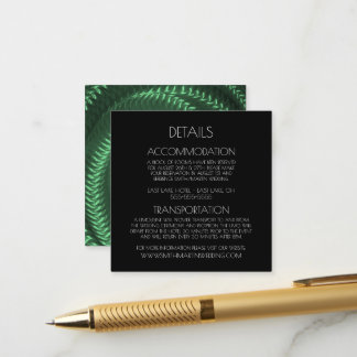 Cartão De Informações Crie A Sua Espiral Metálica Verde Personalizada