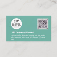 Crie códigos QR de embalagem com desconto VIP para