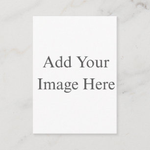 Cartão De Informações Crie seu próprio branco