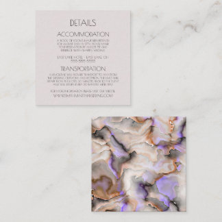 Cartão De Informações Crie Seu Próprio Mármaco Laranja Personalizado