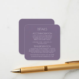 Cartão De Informações Crie seu próprio texto personalizado