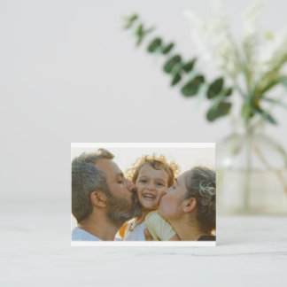 Cartão De Informações Crie Sua Própria Foto Personalizada DIY