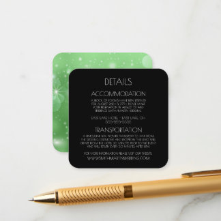 Cartão De Informações Crie suas próprias faíscas de texto personalizado