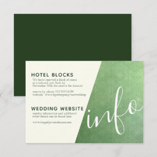 Cartão de Informações da Cidade Esmeralda