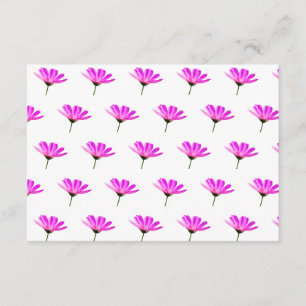 Cartão De Informações Daisy Rosa