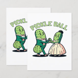 Cartão De Informações Dança de Salão Pickleball