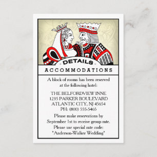 Cartão de Informações de Detalhes 3.5x5 - Rei & Ra