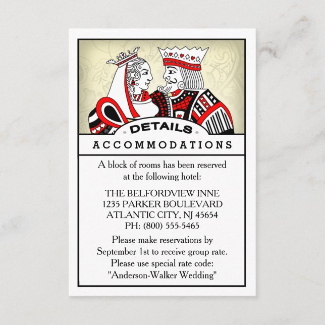 Cartão de Informações de Detalhes 3.5x5 - Rei & Ra (Frente)