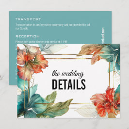 Cartão De Informações DETAILS Hibiscus Serenade Paraíso