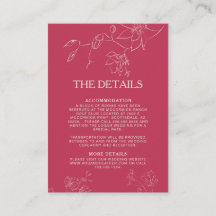 Detalhe de Casamento Botânico Floral de Boho Rosa 