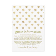 Detalhe de Casamento de Bolinhas Brancos e Dourado