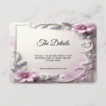 Detalhe de Moldura Floral Rosa