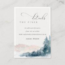 Detalhe do Site de Casamento Blush Blue Mountains 