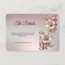 Detalhe Floral Cor-de-Rosa Decorativo