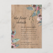 Detalhe Floral de Casamento de Eucalipto Rosa Selv