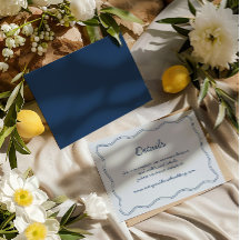 Detalhes da Manuscrita Azul Vintage do Desenhar de