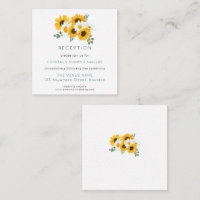 Detalhes da Recepção de casamento de mini girassói