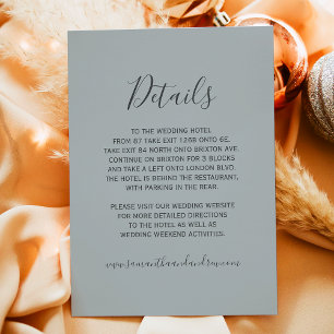 Cartão De Informações Detalhes da tipografia da neve prateada no inverno