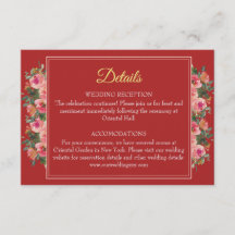 Detalhes de casamento chinês moderno com peônia fl