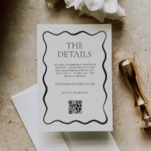 Detalhes de Casamento com Borda Ondulada de Carvão