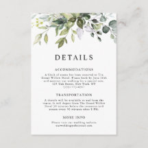Detalhes de Casamento com Eucalipto em Aquarela Mo