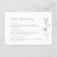 Detalhes de casamento de flora de vinca minimalist