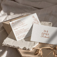 Detalhes de Casamento de Terracota Floral Laranja